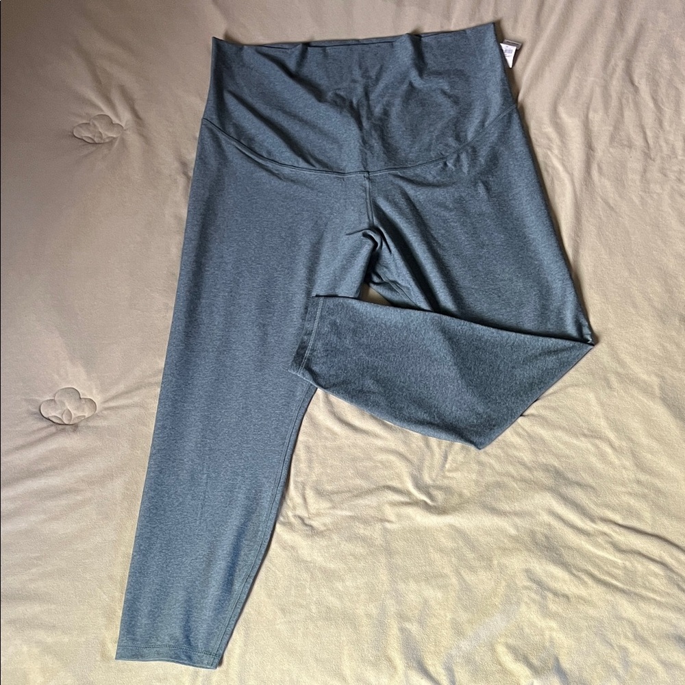 Old Navy Blue Gray High-Waist Leggings